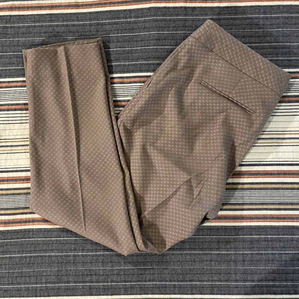 Banana Republic Tan Hampton Cropped Pants 4 - Picture 2 of 4
